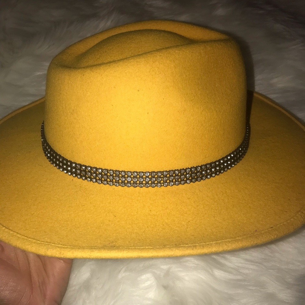 Stylish Mustard Hat